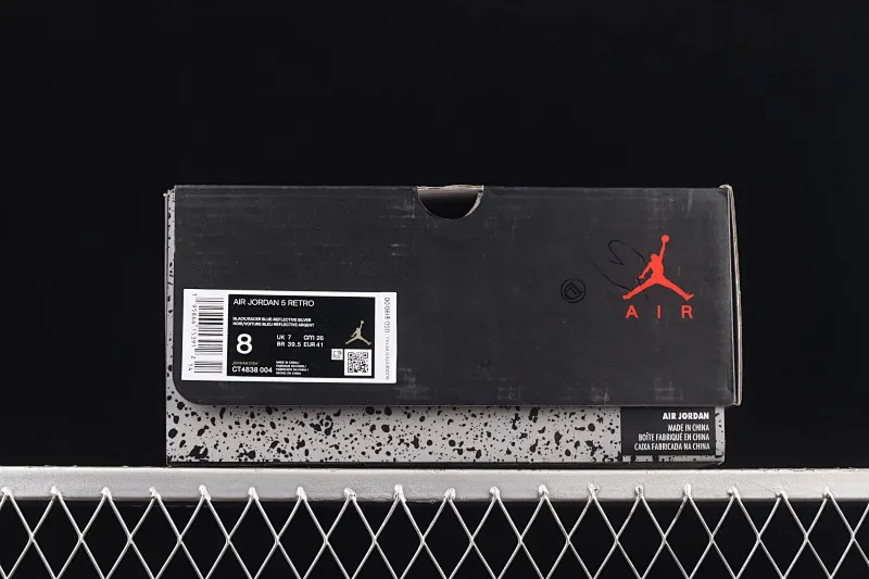 All categories Air Jordan Jordan series basketball shoes Air Jordan 5 Air Jordan 5 "Racer Blue" AJ5 Joe 5 racing black and blue CT4838-004
